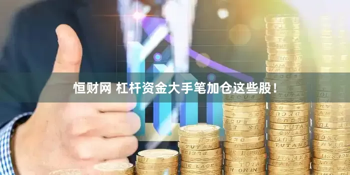 恒财网 杠杆资金大手笔加仓这些股！